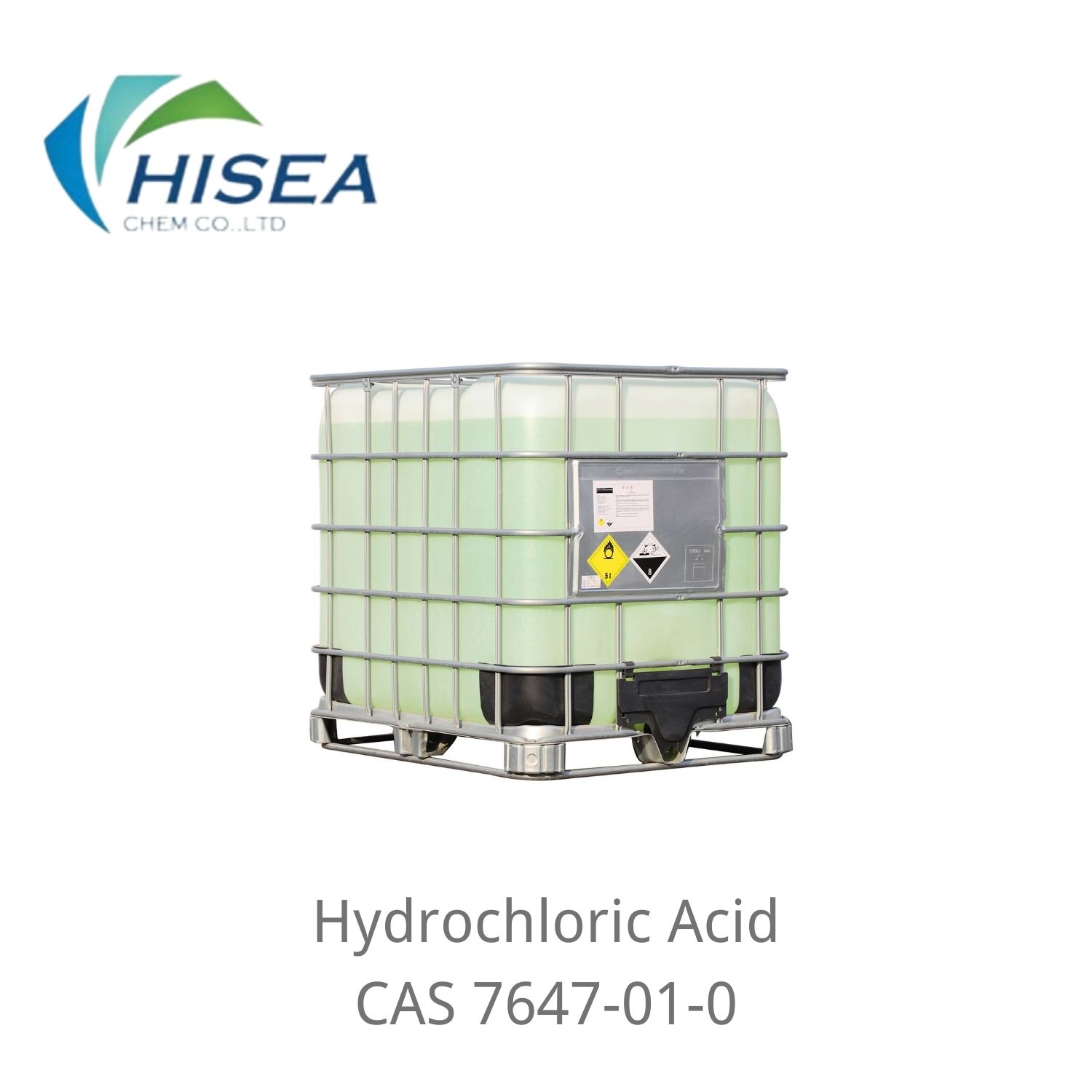 Acide chlorhydrique de matières premières de qualité industrielle