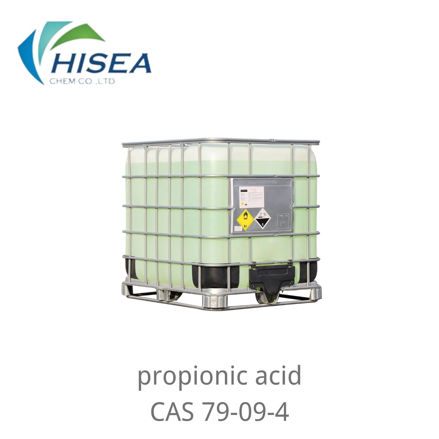 No. 79-09-4 d'acide propionique incolore transparent de la Chine C3h6o2 de grande pureté 
