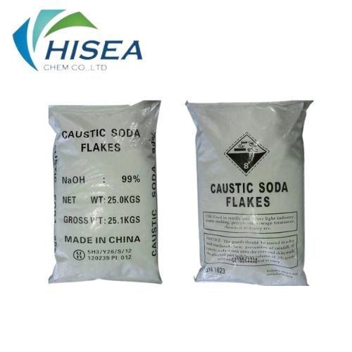 Prix ​​de l'hydroxyde de sodium flocons de soude caustique (NAOH) 99%Min CAS1310-73-2